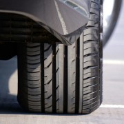 A picture of a tyre with the correct tyre pressure