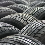 An image of lots of car tyres